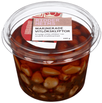 Ridderheims Marinerte Hvitløksbåter 440g