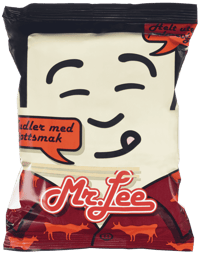 Mr.Lee Nudler med Kjøttsmak 85g