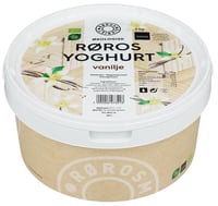 Øko Røros Yoghurt Vanilje 2 kg Spann