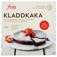 Kladdkaka Sjokolade glutenfri 400g Fria
