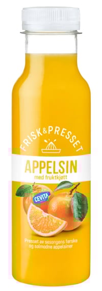 Appelsinjuice m/Fruktkjøtt 0,33l Cevita