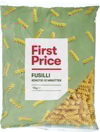 Pasta Fusilli 1kg First Price