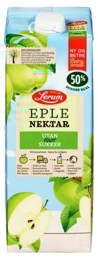 Eplenektar u/Tilsett Sukker 1,5l Lerum