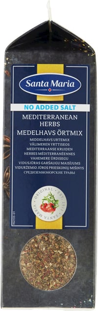 Middelhavsurter No Added Salt 340g Santa Maria