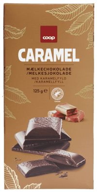 Coop Sjokolade med Karamellfyll 125g