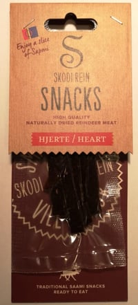 Snacks Reinhjerte 30g Skodi Rein