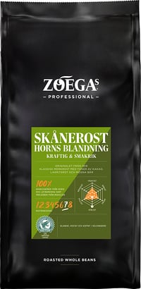 Zoegas Skånerost Hele Bønner 8x750g