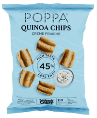 Poppa Quinoa Creme Fraiche 60g
