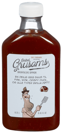 Onkel Grusoms Orientalsk Oppkok Saus 250ml