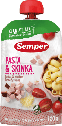 Semper Spiseklar Pasta & Skinke 6md