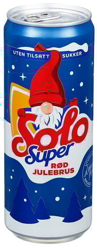 Solo Super Julebrus Boks 0,33l