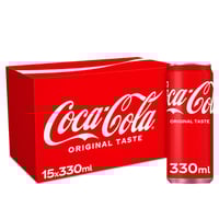 Coca-Cola 0,33lx15 boks Sleek