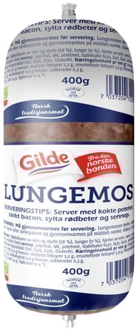 Lungemos Snabb 400g Gilde