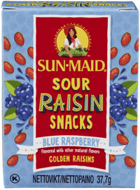 Sun-Maid Rosiner Sour Blue Raspberry 37,7g
