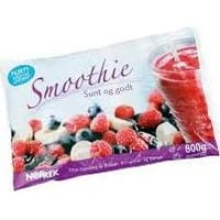 Smoothie Mix Blåbær/Bringebær Banan 800gr