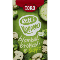 Blomkål- Og Brokkolisuppe 12 Stk Rett I Koppen