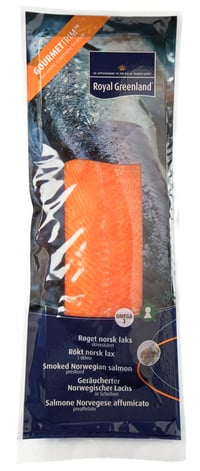 Laks Skivet Røkt 900-1400 Gr Rc