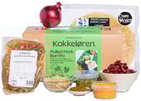Pulled Pork Burrito Matkasse for 2 Kokkeløren