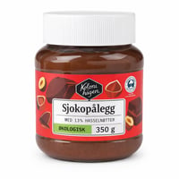 Sjokopålegg med 13% hasselnøtter