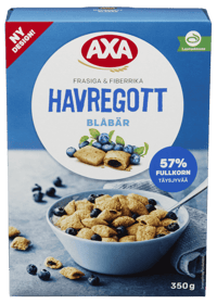 Axa Havregott Blåbær 350g