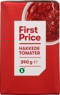 Tomater Hakkede 390g First Price