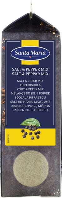 Salt & Pepper Mix 940g Santa Maria