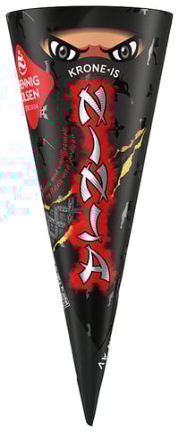 Krone-is Ninja 125 ml Fløteis