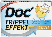 Doc Trippel Honning Sukkerfri 55g