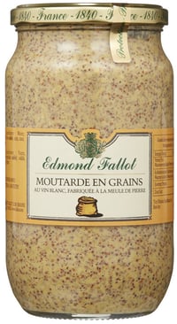 Sennep Dijon Grov 850g Fallot