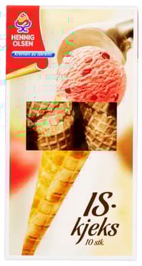Iskjeks 10stk Hennig-Olsen