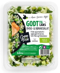 Bygg&Bønnesalat 350g Grønn&Frisk