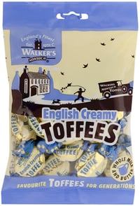 English Creamy Toffees 150g Walkers