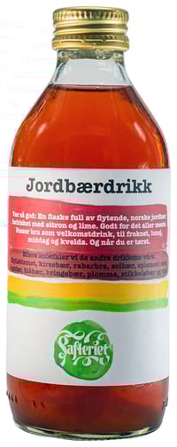Safteriet Jordbærdrikk 0.25 l