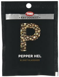 Pepper Sort Hel 21 g Toro