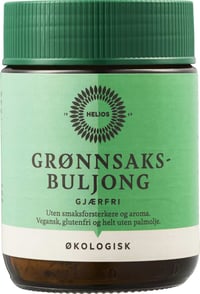 Grønnsakbuljong Gjærfri Økol 130g Helios