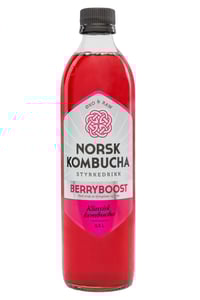 Norsk Kombucha Berryboost 0,5l flaske