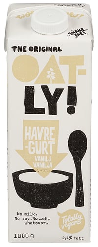 Havregurt Vanilj 1000g Oatly