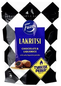 Lakritsi Sjokolade og Tyrkisk Peber 135 g