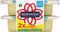 Norvegia Lettost Tine 16% Fett 2x1kg Vv