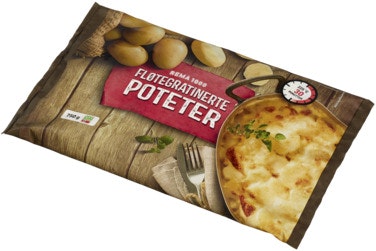 Fløtegratinerte Poteter 750 g