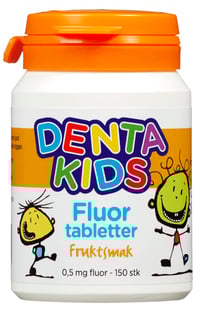 Denta Kids Fluortabletter Mix 150tab
