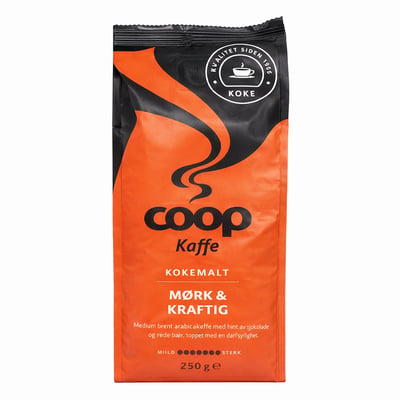 Coop Kaffe Kokemalt Mørk & Kraftig