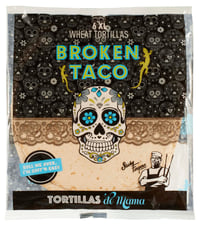 Tortillas Xl 25cm 6stk 370g Broken Taco