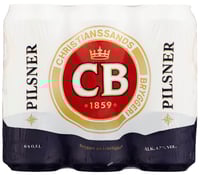 Cb Pilsner 0,5lx6 boks