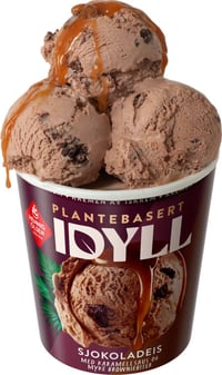Idyll Sjokoladeis Plantebasert 500ml Hennig-Olsen