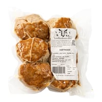 Medisterkaker av Utegris, Vakumert, Frå Heidal Landbruksprodukter