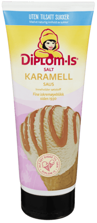 Diplom-Is Salt Karamellsaus uten Sukker 275g