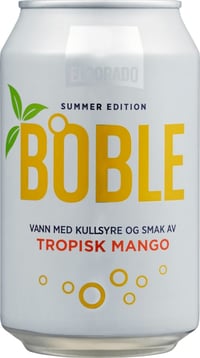 Boble Vann Tropisk Mango 0,33l boks Eldorado