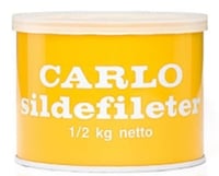 Spekesildfilet 750g Carlo