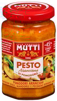 Pestosaus m/Gule Tomater 180g Mutti